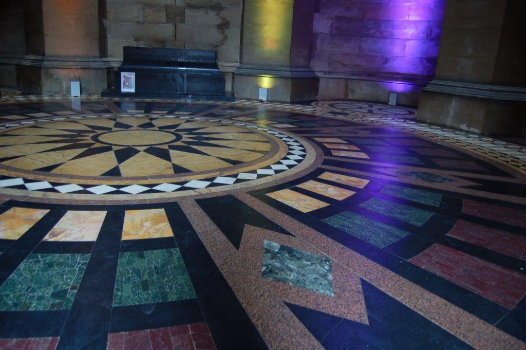 Hamilton Mausoleum floor Hamilton Mausoleum floor